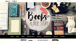 Desktop Screenshot of booksatruestory.com