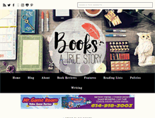 Tablet Screenshot of booksatruestory.com